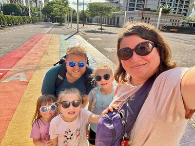 Adam and Linds family