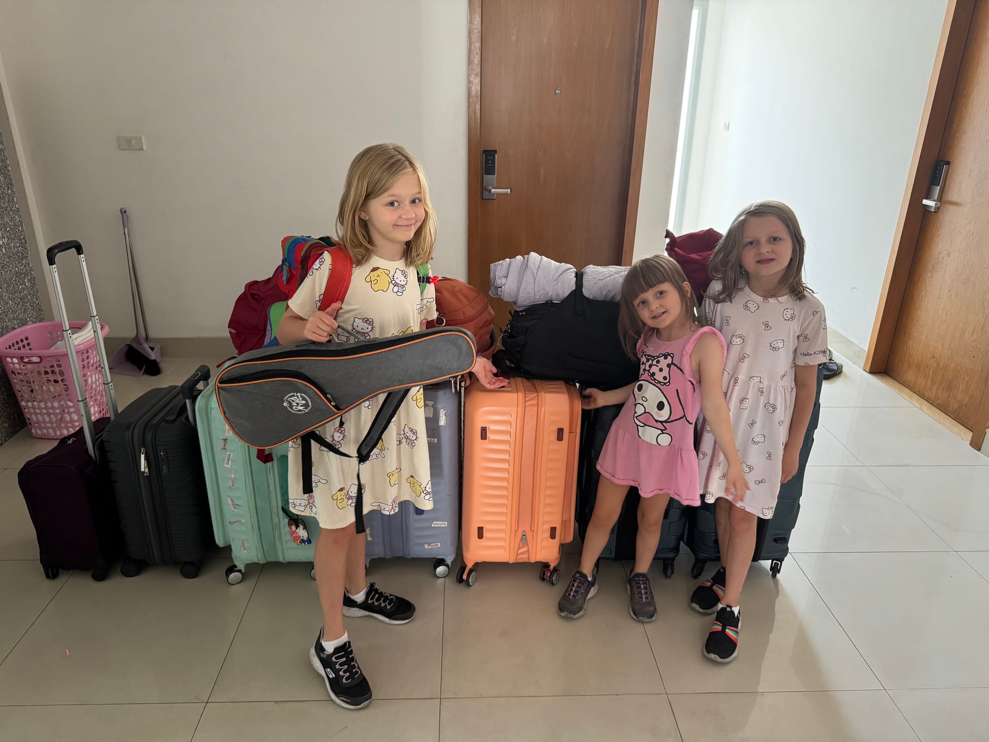 Adam and Linds family travel