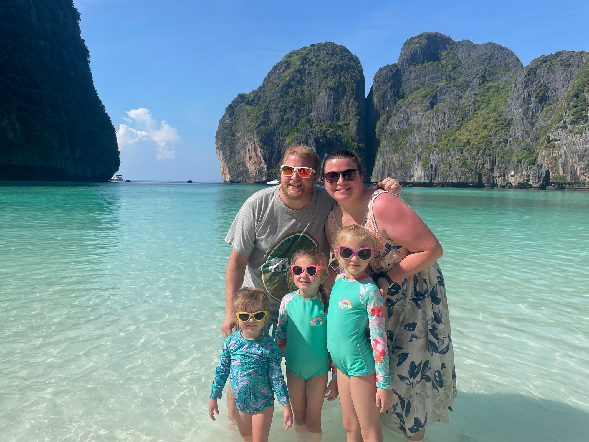 Adam and Linds family travel