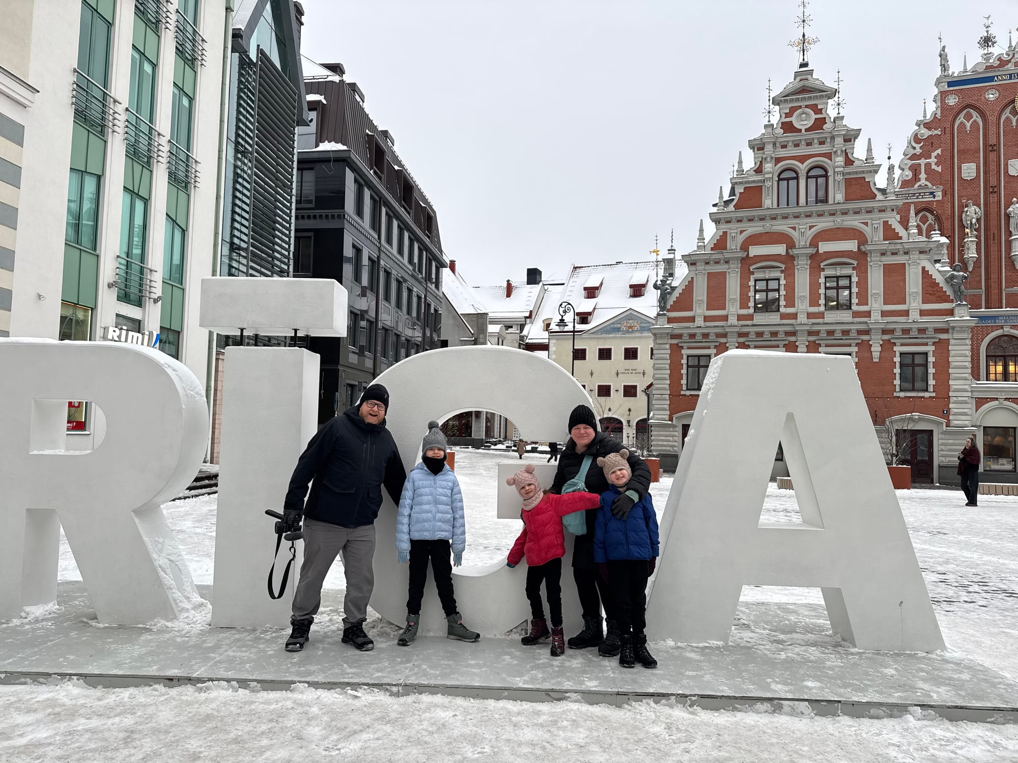 Adam and Linds family travel