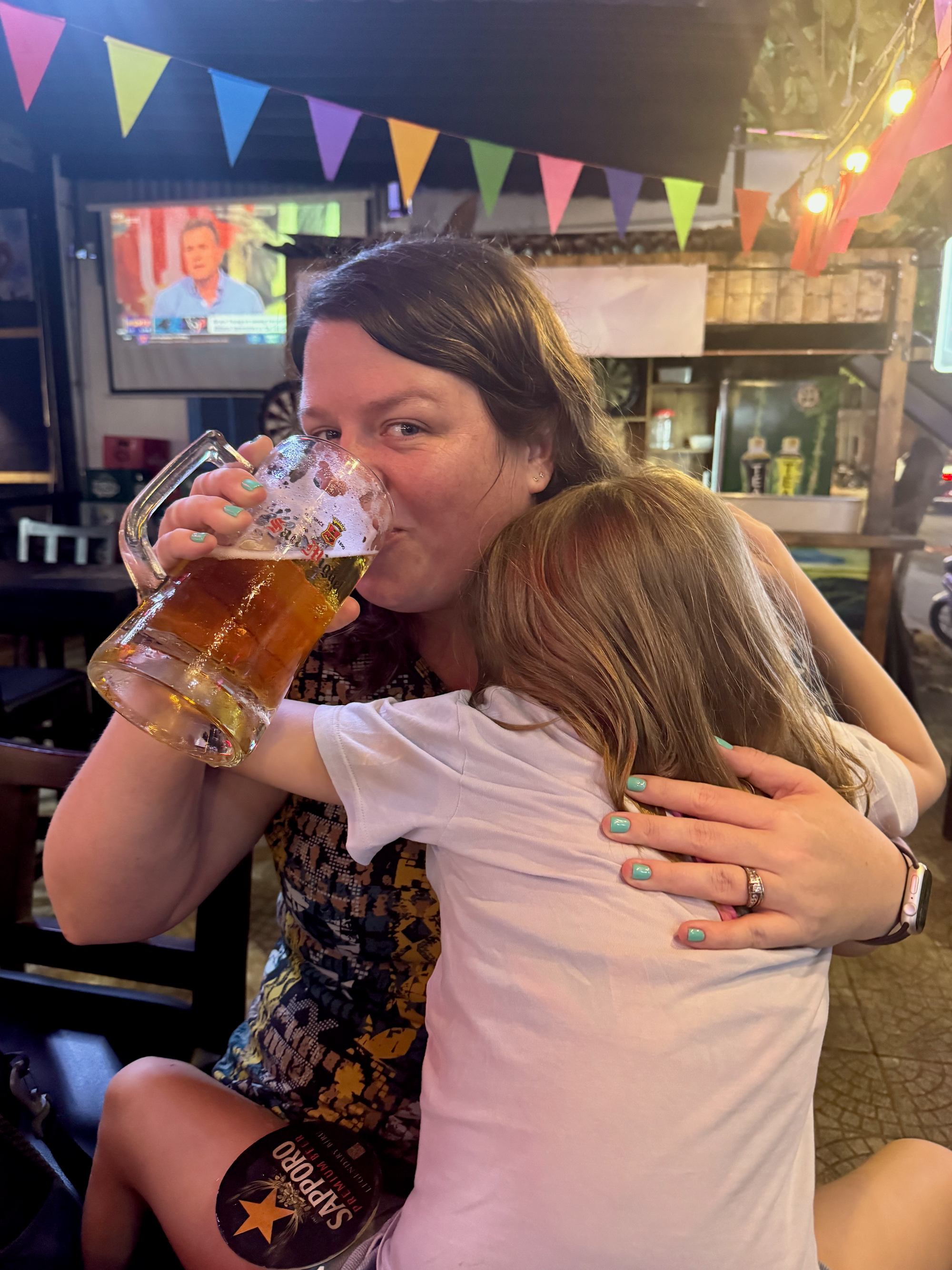Lindsay enjoying Da Nang lifestyle